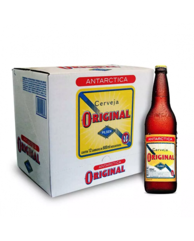 Cerveja Antartica Original 600ml x12