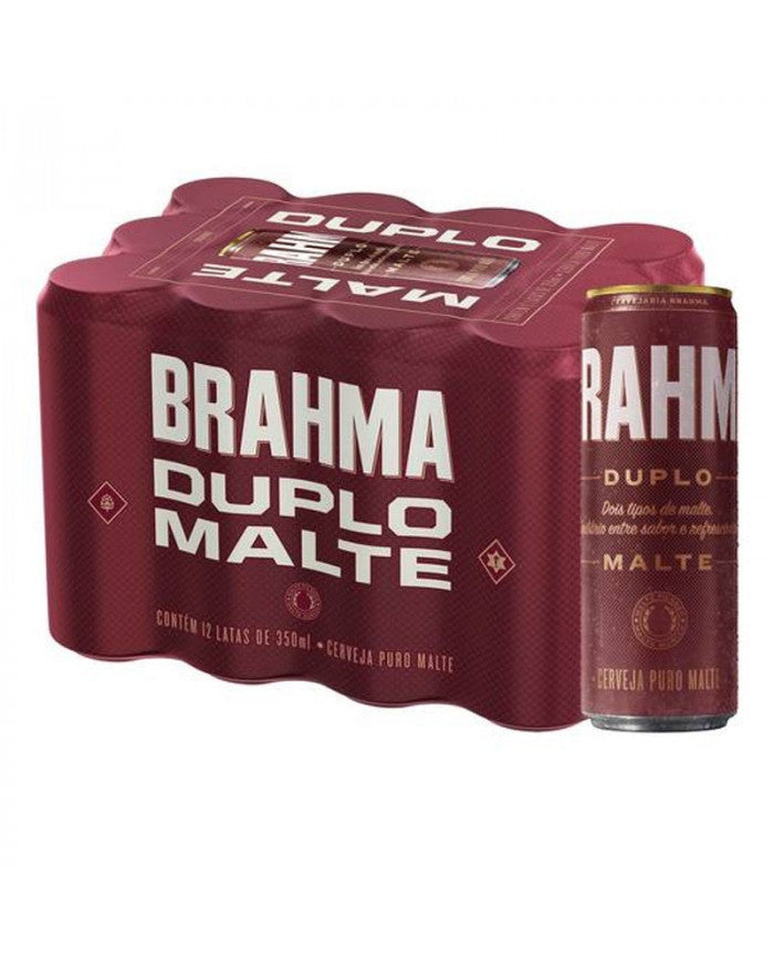 Cerveja Duplo Malte BRAHMA 350ml x12