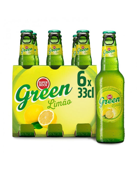 Cerveja Super Bock Green 330ml x6