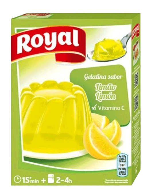 Royal Gelatina Limão 114g