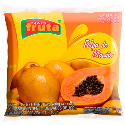 Polpa Mamão POLPA NORTE 4x100g