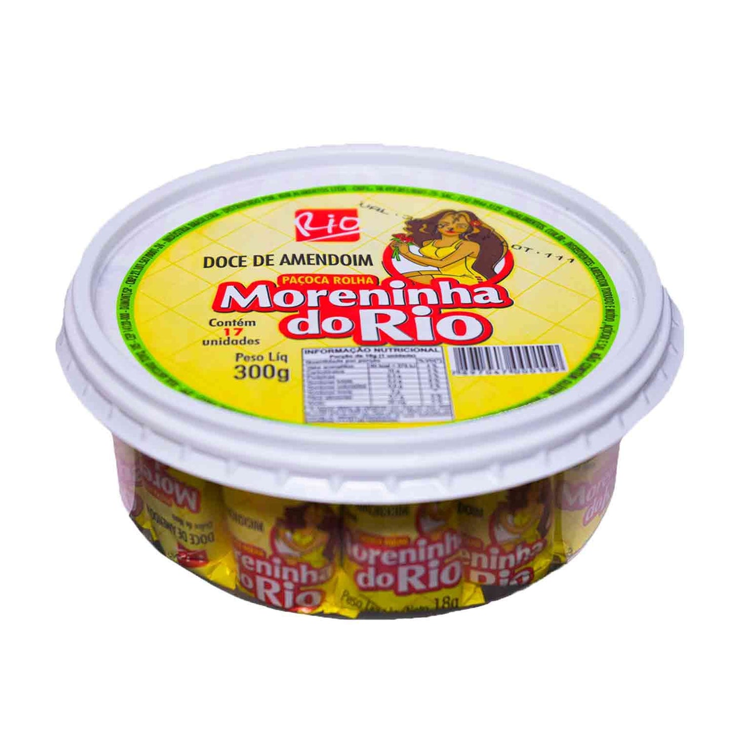 Pacoca Rolha Moreninha do Rio 300g