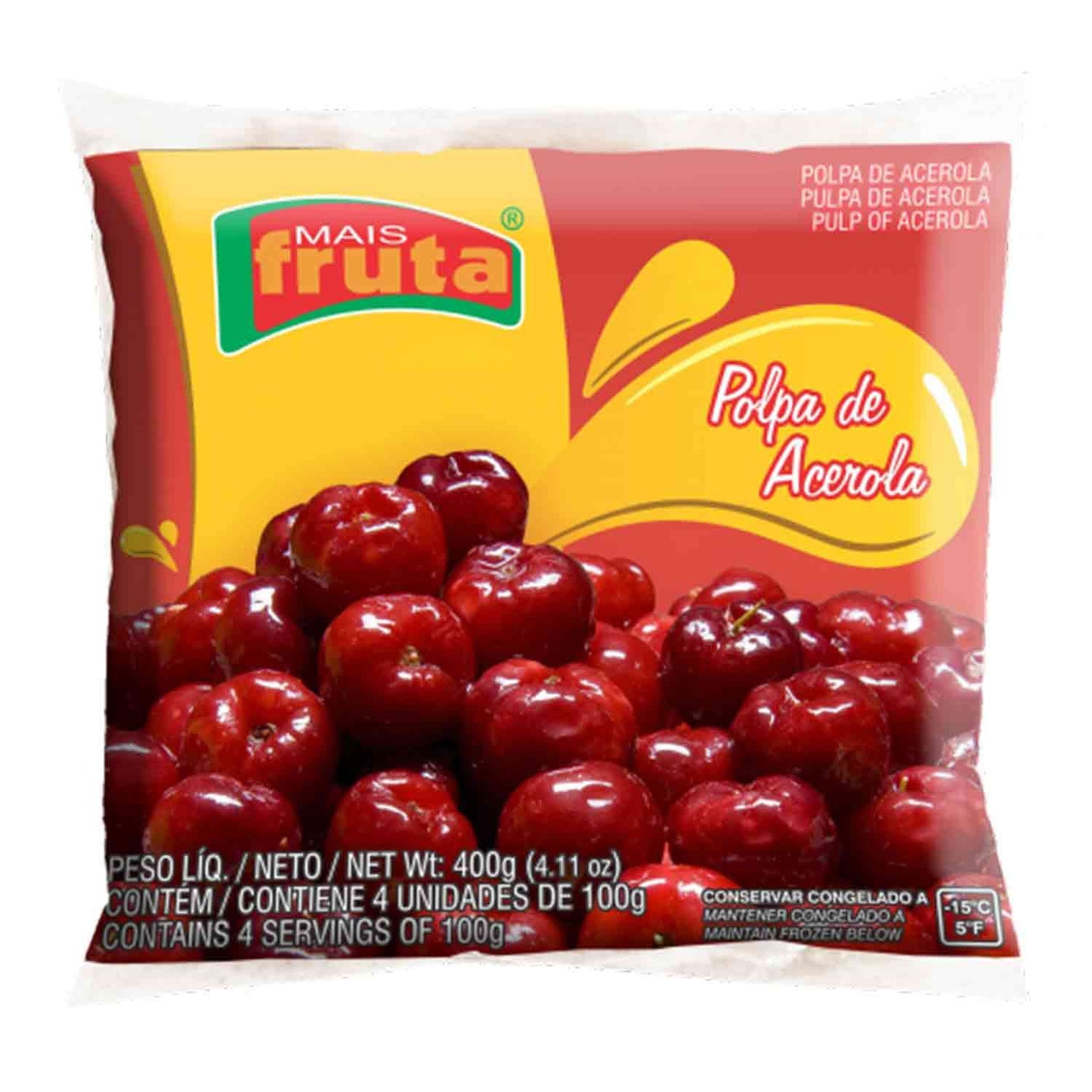 Polpa Acerola 4x100g