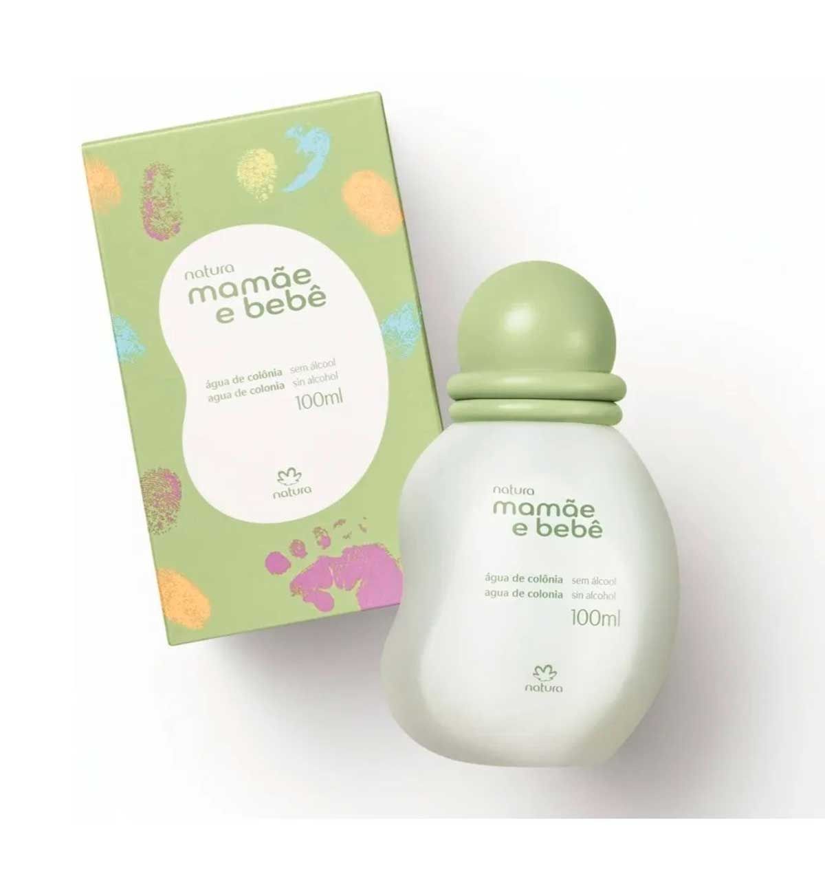 água Colônia Mamãe e Bebe NATURA 100ml